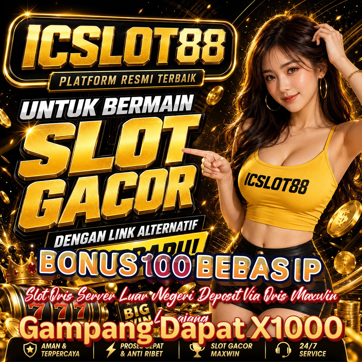 BONUS 100 BEBAS IP